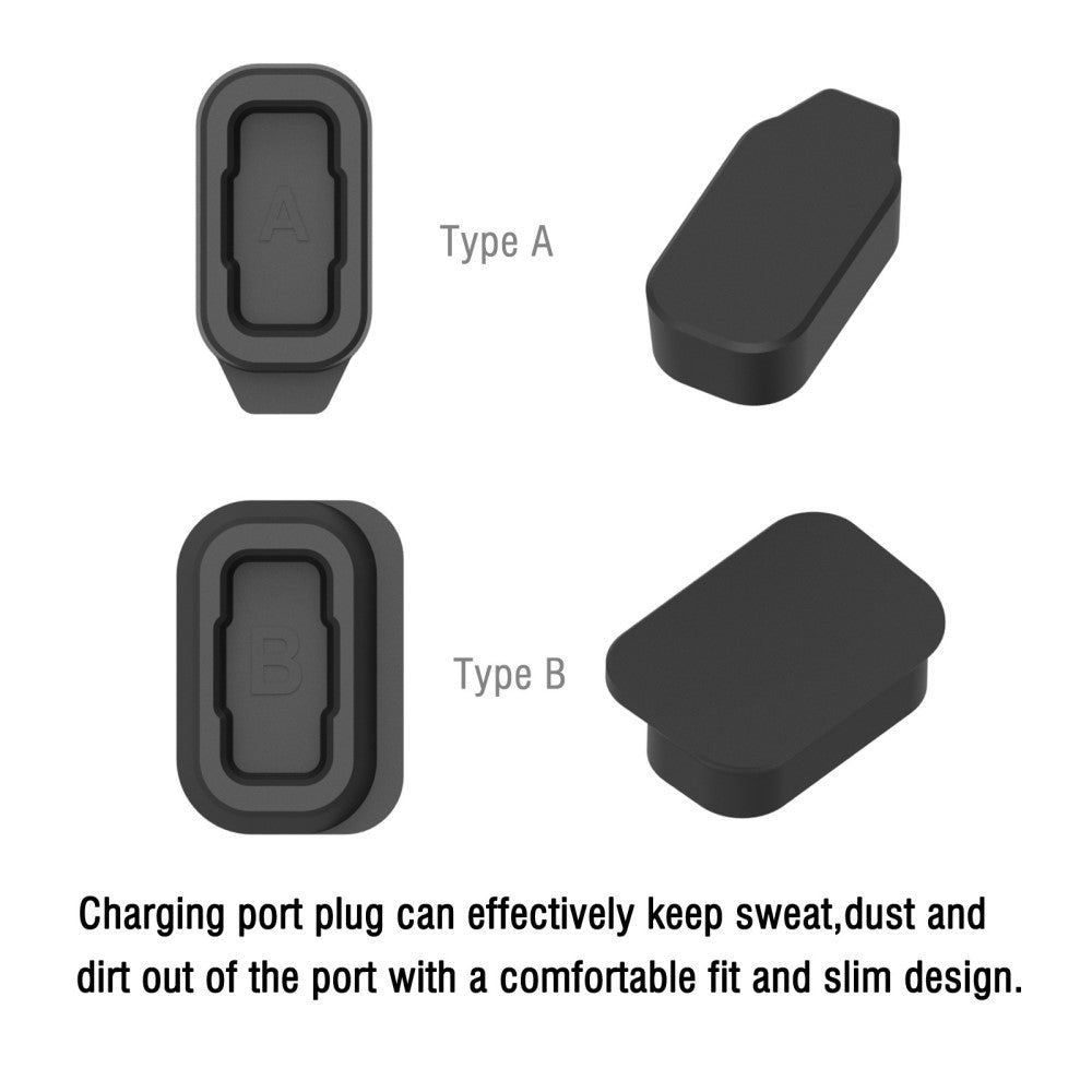 Super Pænt Silikone Cover passer til Coros Smartwatch - Sølv#serie_6