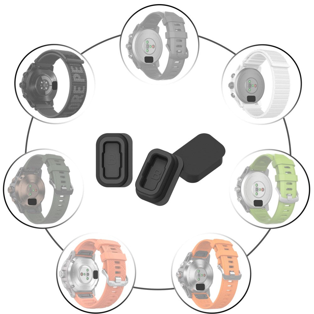 Super Pænt Silikone Cover passer til Coros Smartwatch - Sølv#serie_6