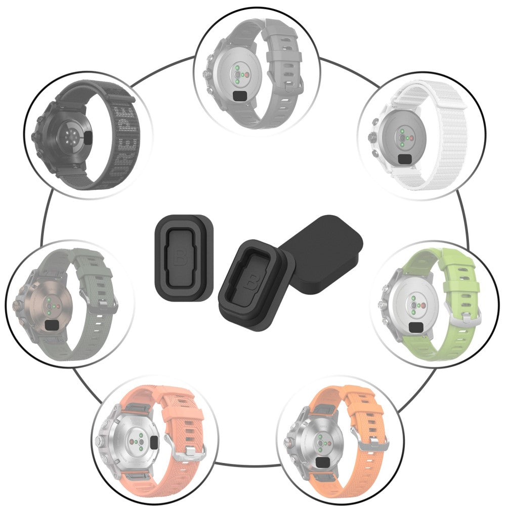 Super Pænt Silikone Cover passer til Coros Smartwatch - Grøn#serie_7