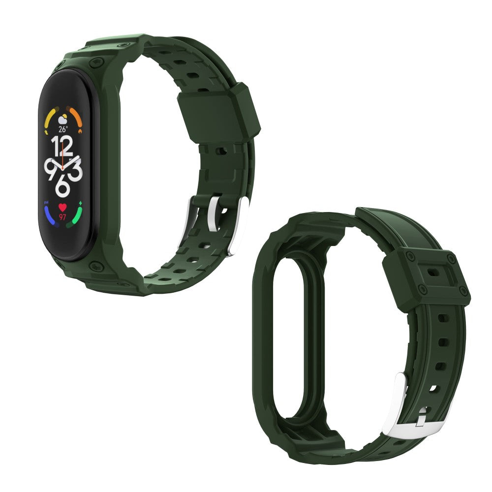 Rigtigt Skøn Silikone Universal Rem passer til Xiaomi Smartwatch - Grøn#serie_3
