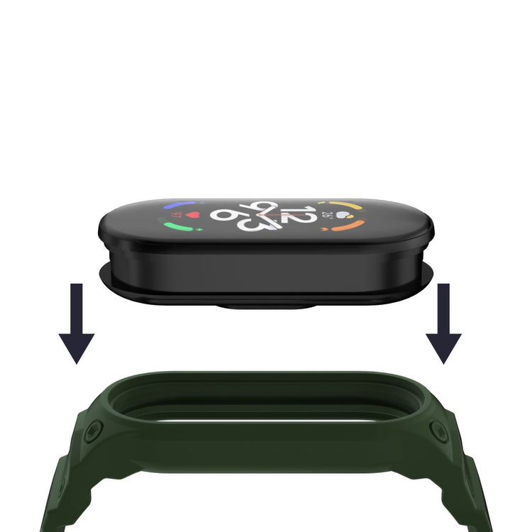 Rigtigt Skøn Silikone Universal Rem passer til Xiaomi Smartwatch - Grøn#serie_3