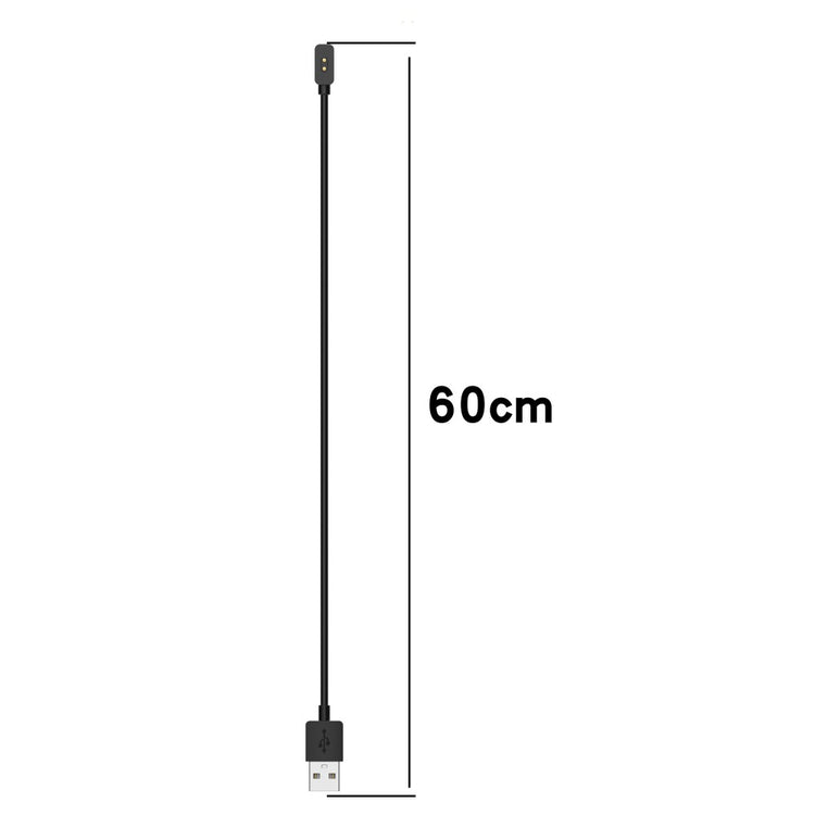 60cm Xiaomi Redmi Band 2 USB Opladningskabel - Sort#serie_1