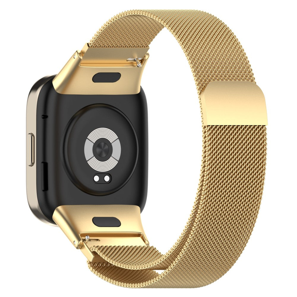 Metal Universal Rem passer til Xiaomi Redmi Watch 3 / Xiaomi Mi Watch Lite 3 - Guld#serie_3