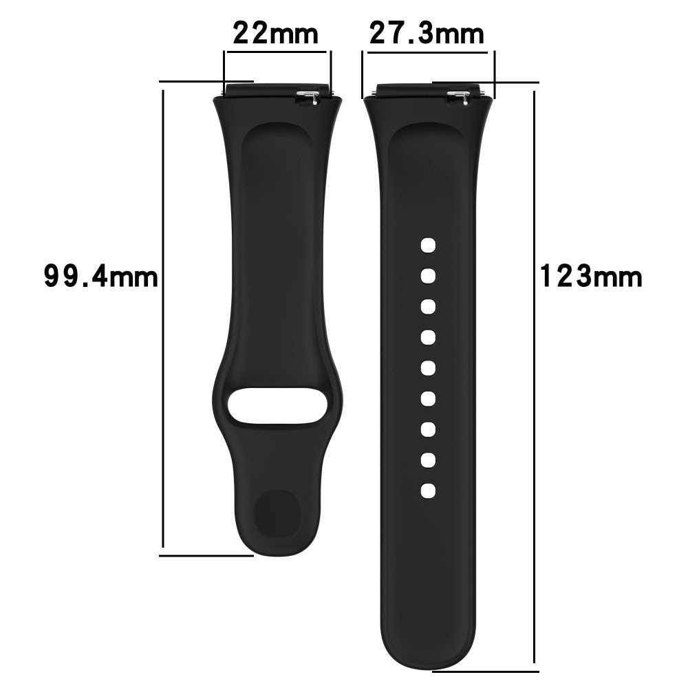 Silikone Universal Rem passer til Xiaomi Redmi Watch 3 Active / Xiaomi Mi Watch Lite 3 - Grøn#serie_4