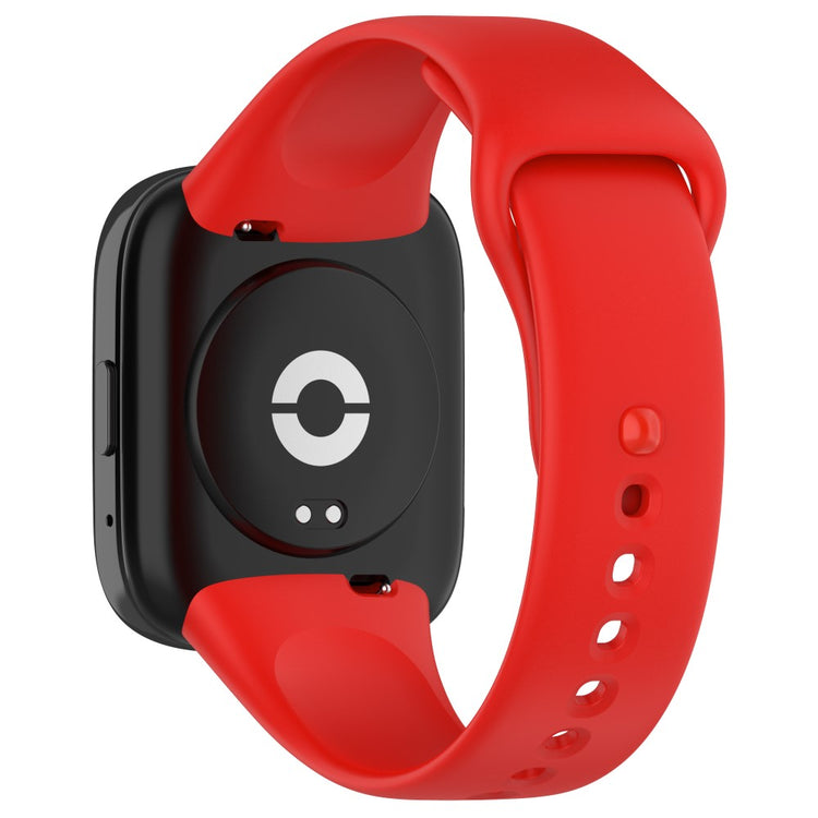 Silikone Universal Rem passer til Xiaomi Redmi Watch 3 Active / Xiaomi Mi Watch Lite 3 - Rød#serie_6