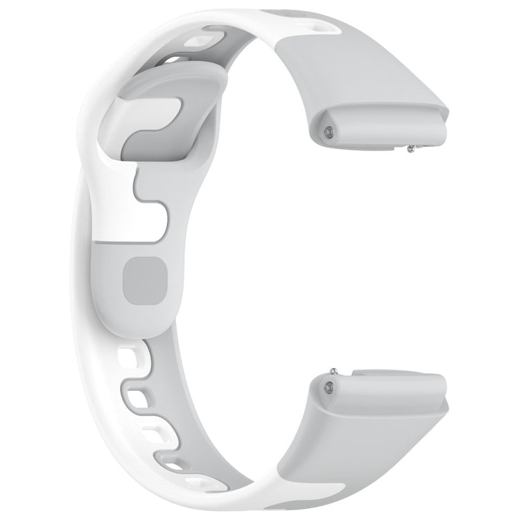 Silikone Universal Rem passer til Xiaomi Redmi Watch 3 Active / Xiaomi Mi Watch Lite 3 - Hvid#serie_8
