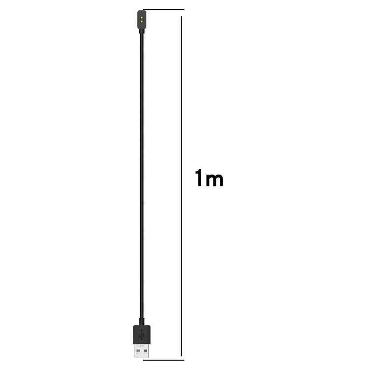 1m Opladningskabel passer til Xiaomi Smart Band 8 / Xiaomi Redmi Band 2 - Hvid#serie_1