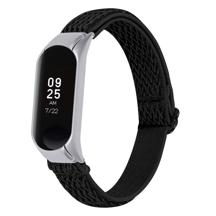 Meget Fantastisk Nylon Rem passer til Xiaomi Smart Band 8 - Sort#serie_6