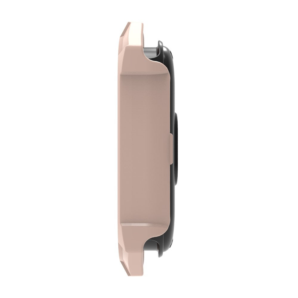 Super Fint Cover med Skærmbeskytter i Plastik og Hærdet Glas passer til Xiaomi Smart Band 8 - Pink#serie_1