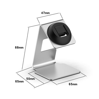 Metal Ladestation passer til Xiaomi Smart Band 8 - Sølv#serie_4