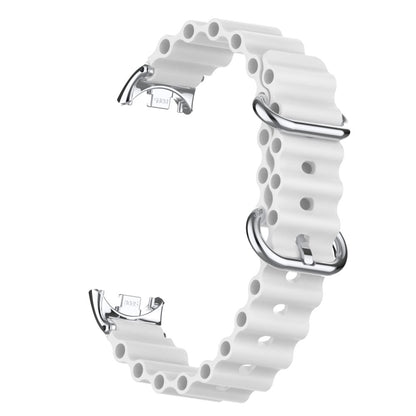Flot Silikone Cover passer til Xiaomi Smart Band 8 - Hvid#serie_2