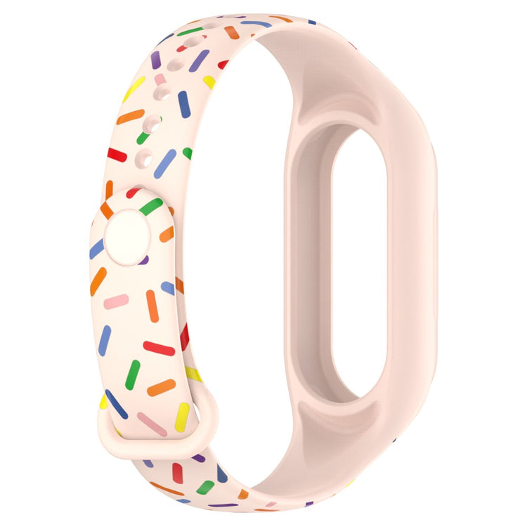 Rigtigt Godt Silikone Rem passer til Huawei Band 8 - Pink#serie_4