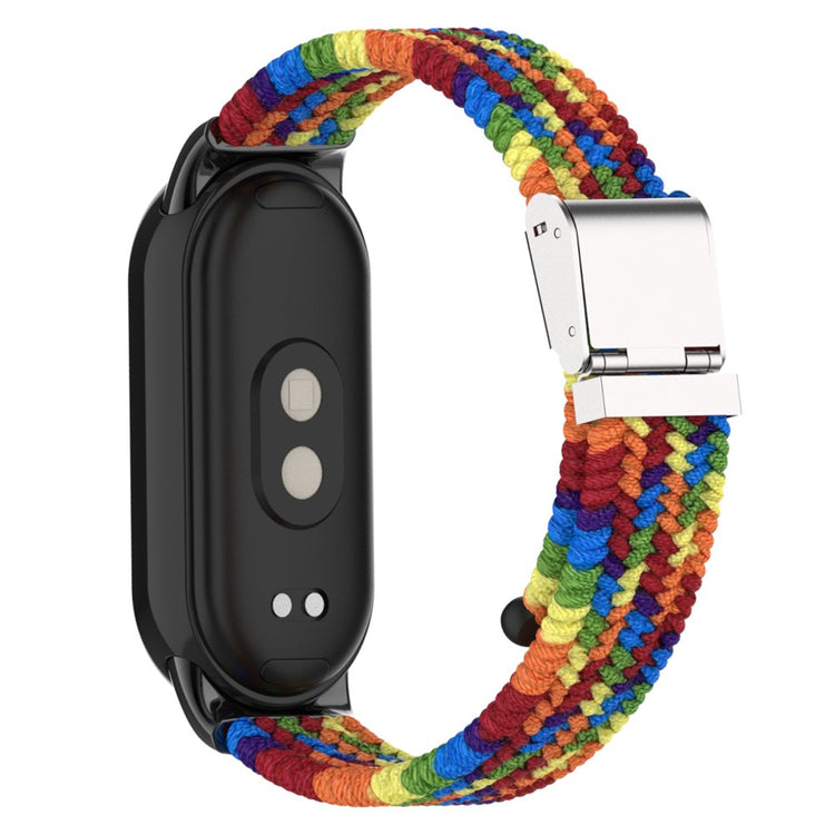 Meget Pænt Metal Og Nylon Rem passer til Xiaomi Smart Band 8 - Flerfarvet#serie_5