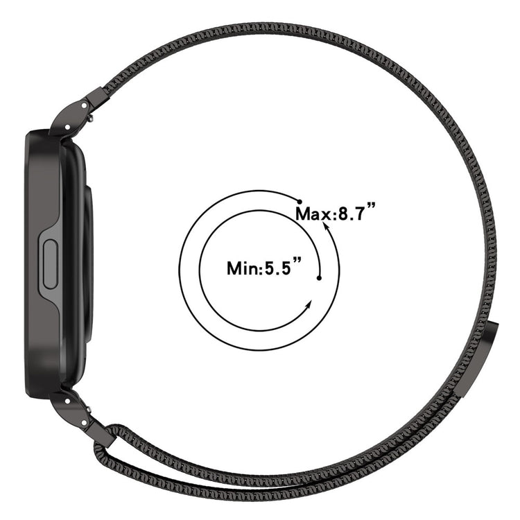 Metal Universal Rem passer til Xiaomi Redmi Watch 3 Active / Xiaomi Mi Watch Lite 3 - Guld#serie_3