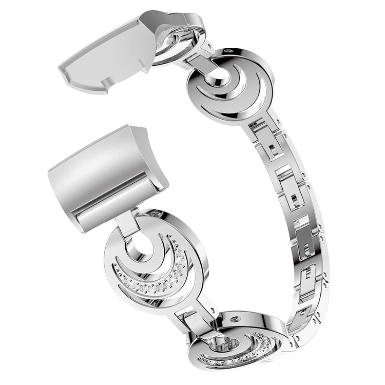 Meget Komfortabel Metal Rem passer til Fitbit Charge 2 - Sølv#serie_4