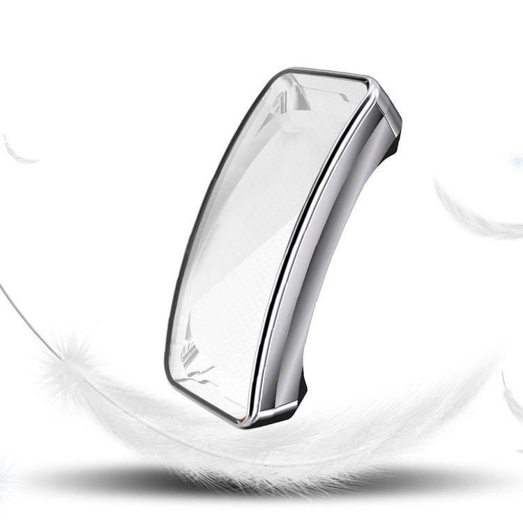 Godt Fitbit Inspire Silikone Cover - Sølv#serie_3