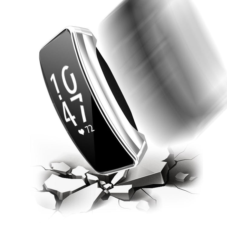 Godt Fitbit Inspire Silikone Cover - Sølv#serie_4
