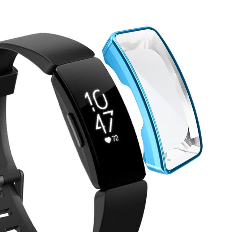 Godt Fitbit Inspire Silikone Cover - Blå#serie_9