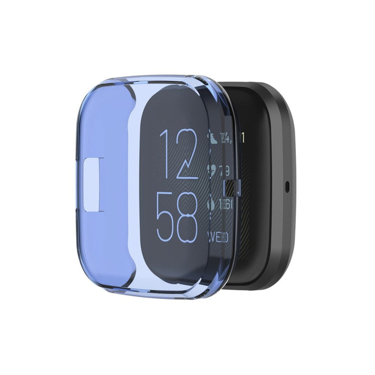 Meget Flot Fitbit Versa 2 Silikone Cover - Blå#serie_5