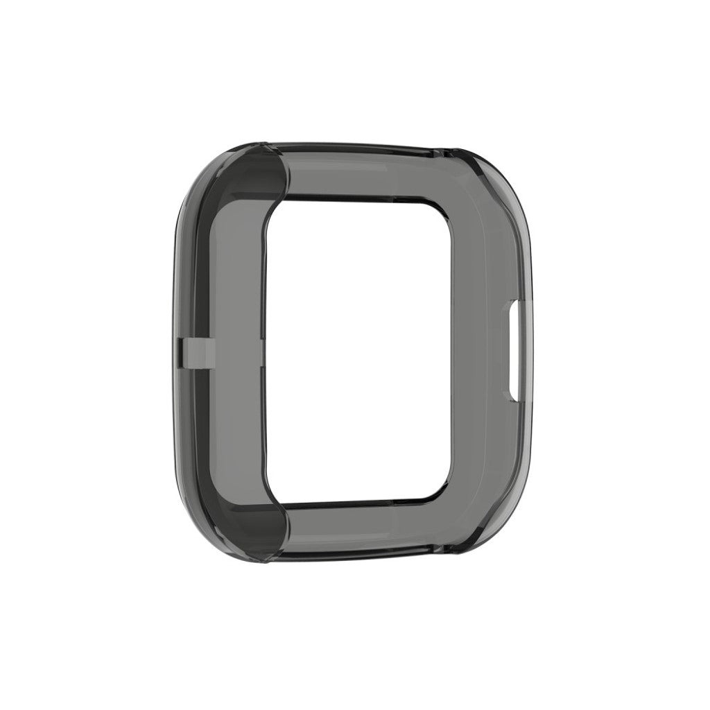 Super Godt Fitbit Versa 2 Silikone Cover - Sort#serie_2