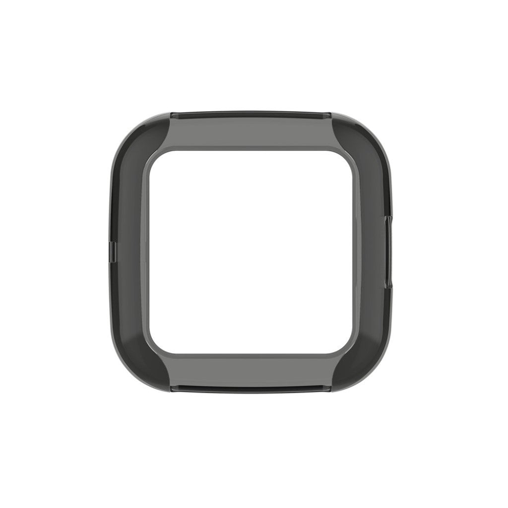 Super Godt Fitbit Versa 2 Silikone Cover - Sort#serie_2