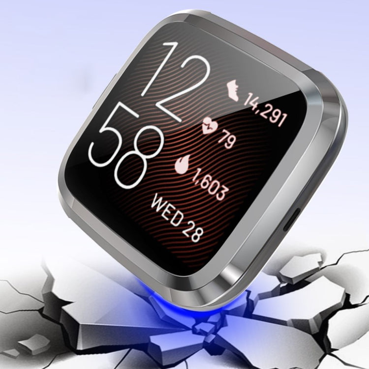 Rigtigt Godt Fitbit Versa 2 Silikone Cover - Sølv#serie_4