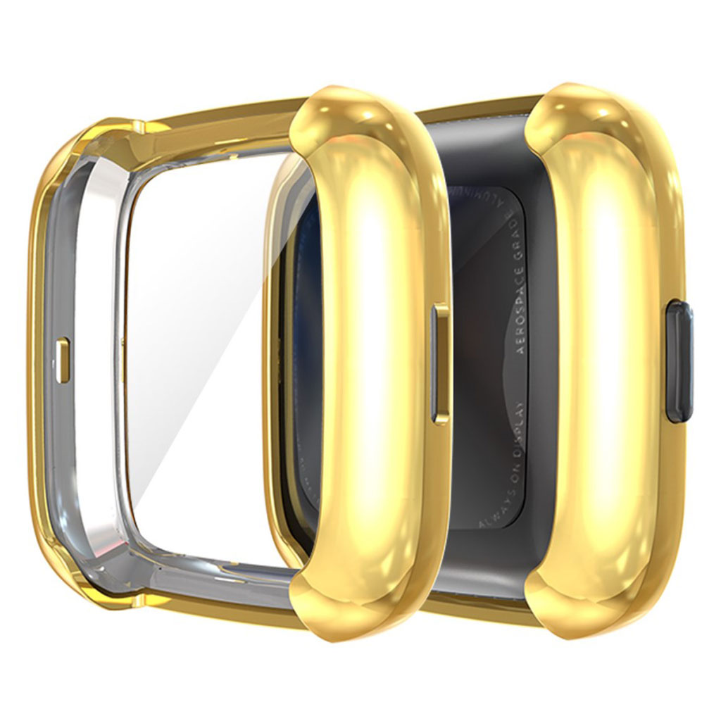 Rigtigt Godt Fitbit Versa 2 Silikone Cover - Guld#serie_8