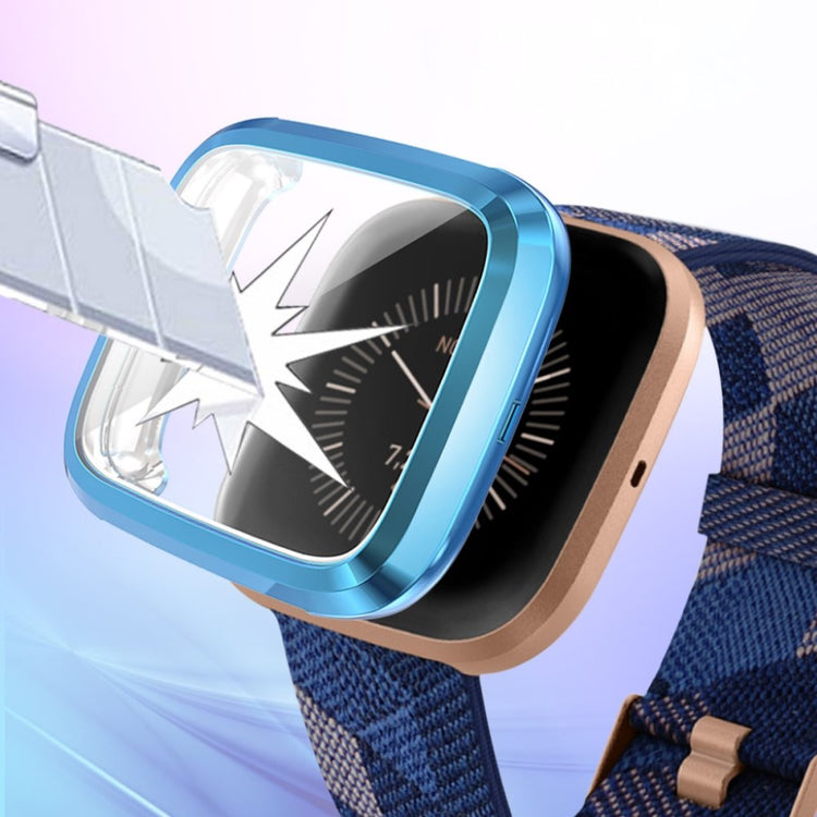 Rigtigt Godt Fitbit Versa 2 Silikone Cover - Blå#serie_9