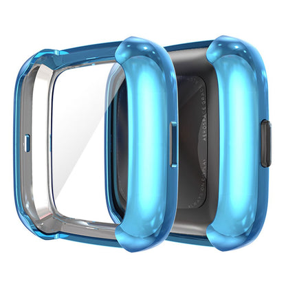 Vildt Fint Fitbit Versa 2 Silikone Cover - Blå#serie_5