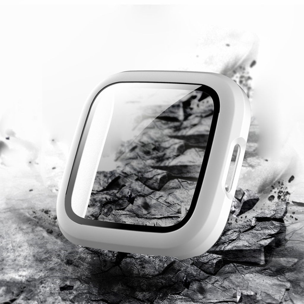 Fint Fitbit Versa 2 Plastik Cover - Hvid#serie_2