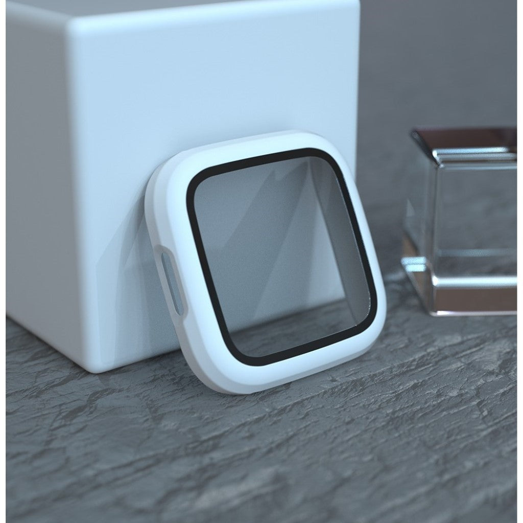 Fint Fitbit Versa 2 Plastik Cover - Hvid#serie_2