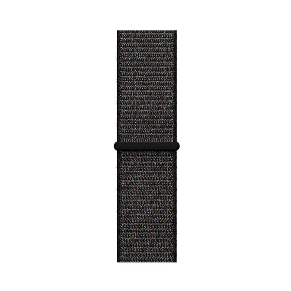 Flot Nylon Universal Rem passer til Fitbit Sense 1 / Fitbit Versa 3 - Sort#serie_10