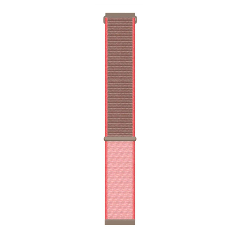 Flot Nylon Universal Rem passer til Fitbit Sense 1 / Fitbit Versa 3 - Pink#serie_18