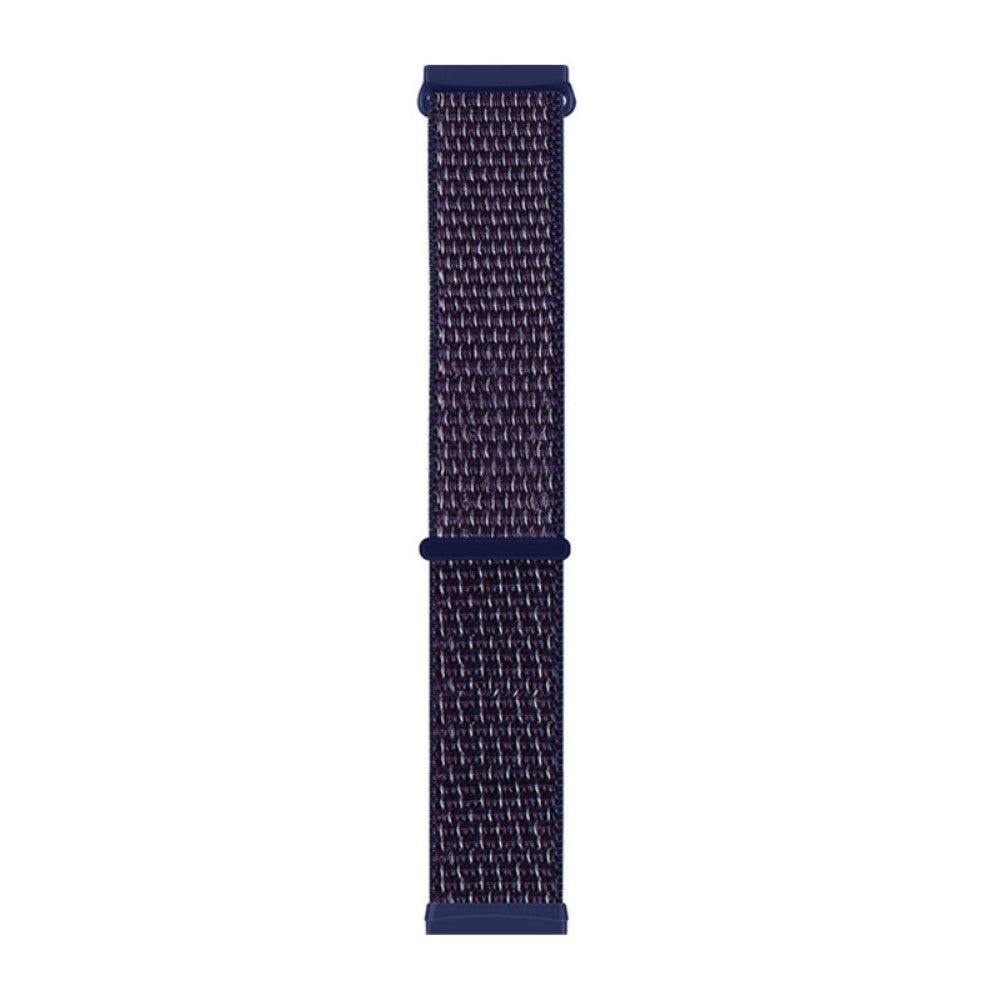 Flot Nylon Universal Rem passer til Fitbit Sense 1 / Fitbit Versa 3 - Blå#serie_7