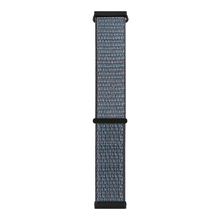 Flot Nylon Universal Rem passer til Fitbit Sense 1 / Fitbit Versa 3 - Sølv#serie_9