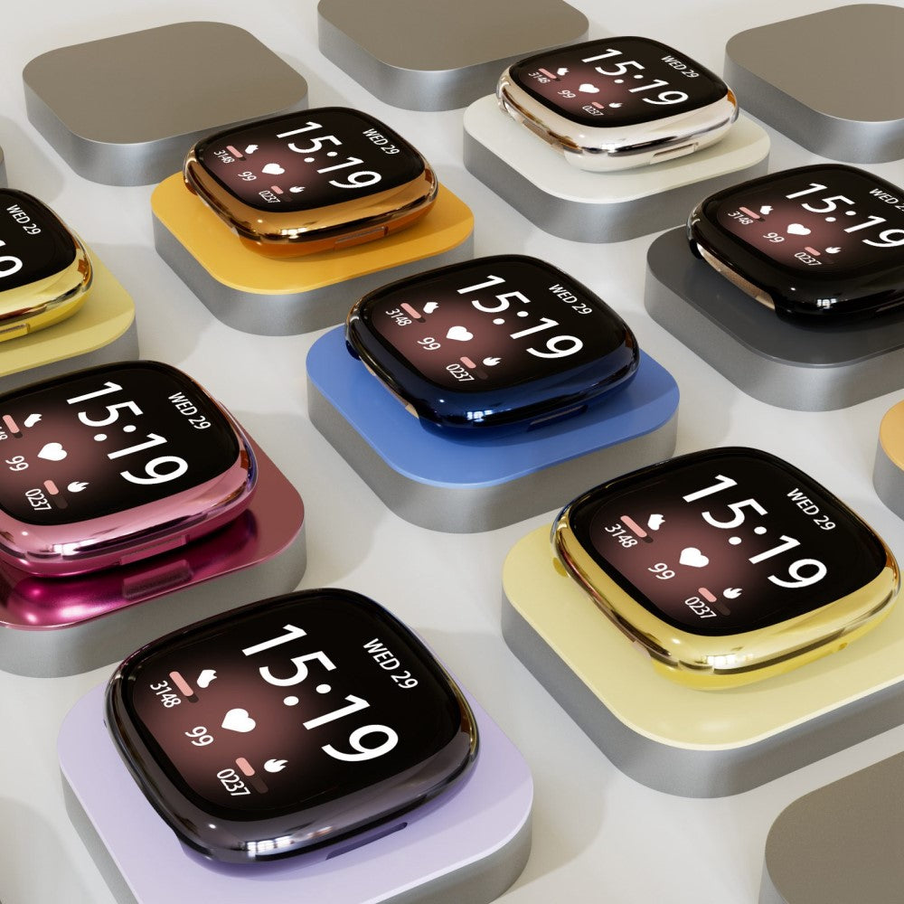 Fint Silikone Cover til Fitbit Sense 2 - Gennemsigtig#serie_3