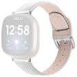 Fitbit Sense 2 / Fitbit Versa 4 Äkta Läder Universell Armband