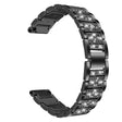 Fitbit Sense 2 / Fitbit Versa 4 Metall Och Strass Universell Armband