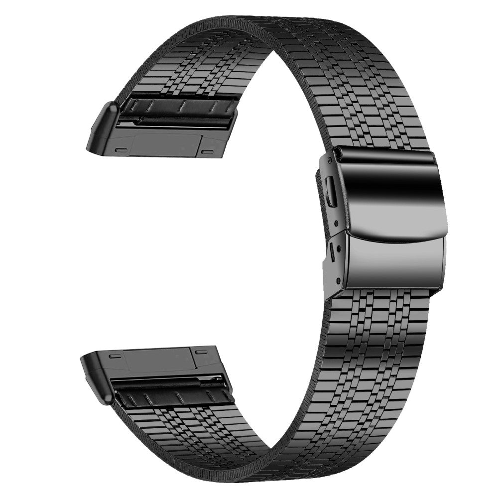 Eminent Metal Universal Rem passer til Fitbit Sense 2 / Fitbit Versa 4 - Sort#serie_101