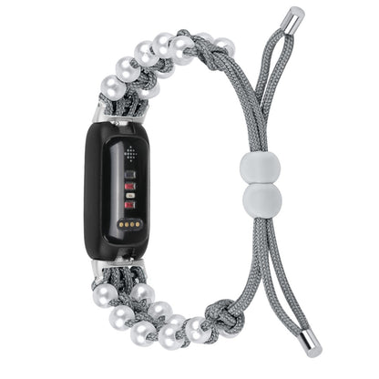 Meget Komfortabel Metal Rem passer til Fitbit Inspire 3 - Sølv#serie_5