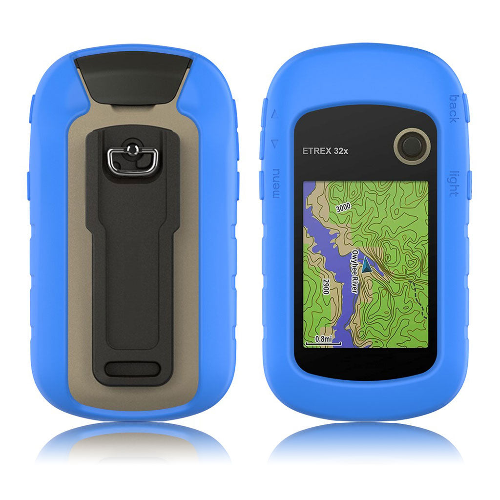 Super Pænt Silikone Cover til Garmin Smartwatch - Blå#serie_7