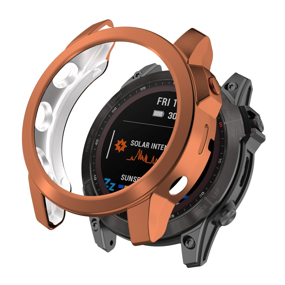 Mega Fint Silikone Cover til Garmin Fenix 7 - Pink#serie_2