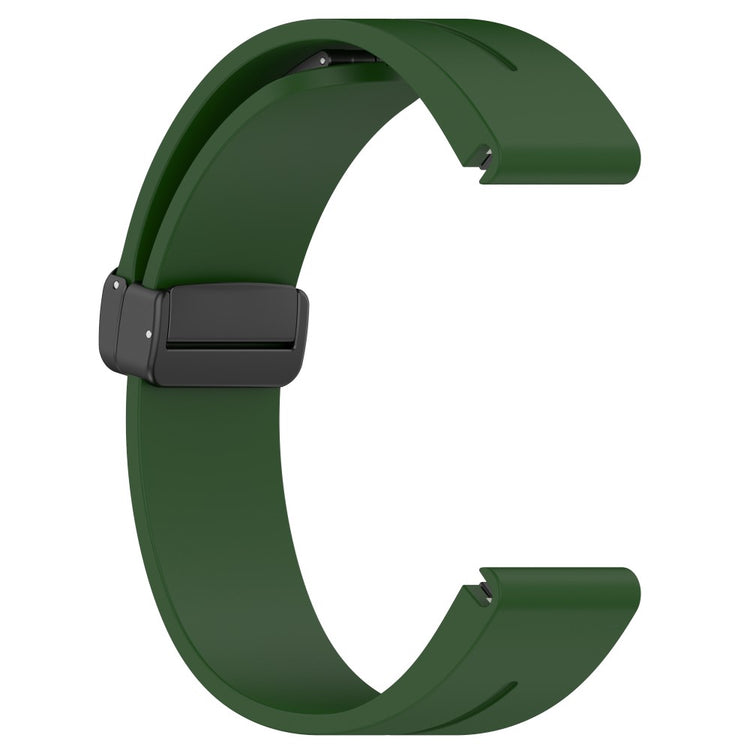 Udsøgt Metal Og Silikone Universal Rem passer til Smartwatch - Grøn#serie_8