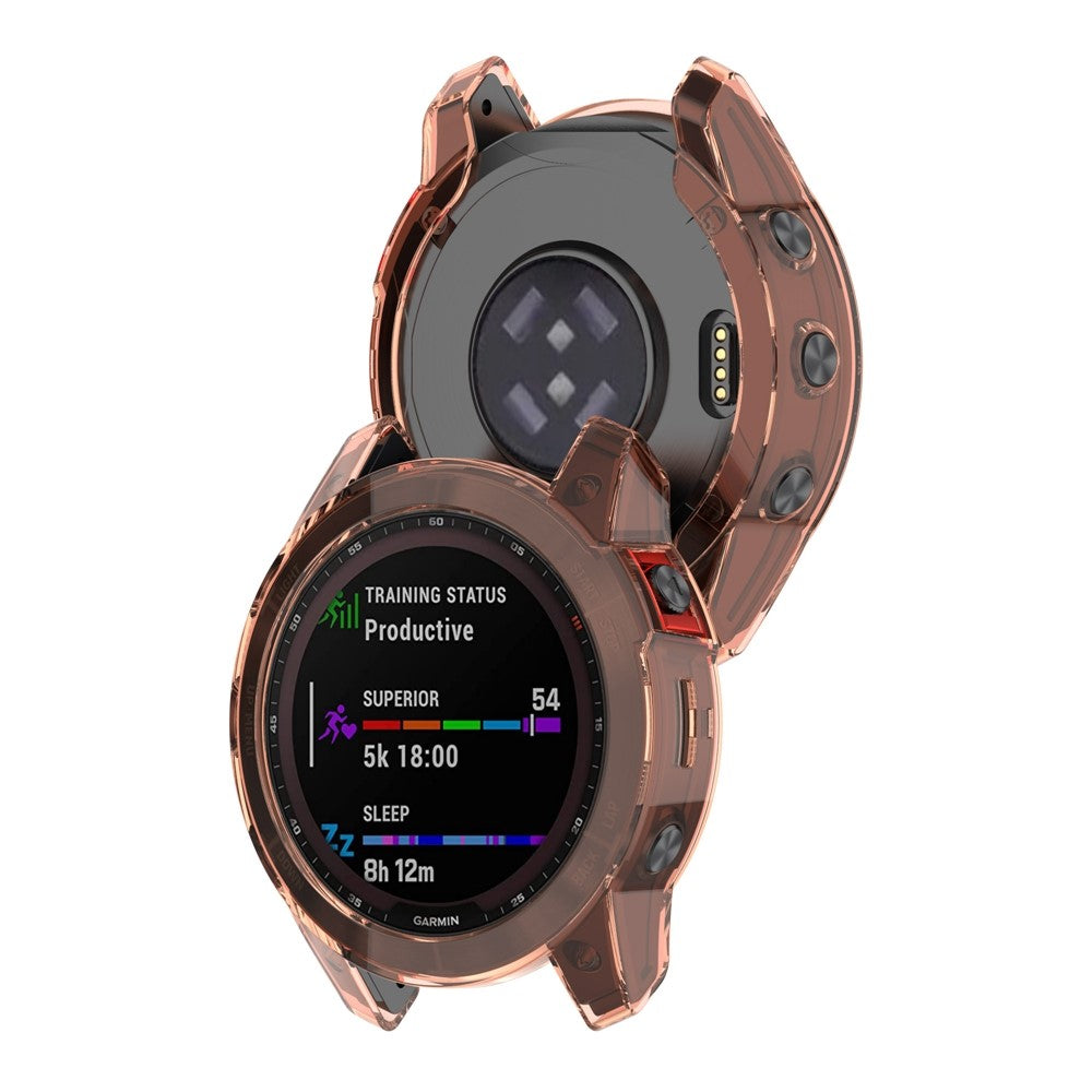 Vildt Flot Silikone Cover til Garmin Fenix 7X - Pink#serie_1