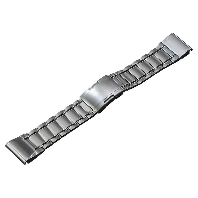 Fremragende Metal Universal Rem passer til Smartwatch - Sølv#serie_3