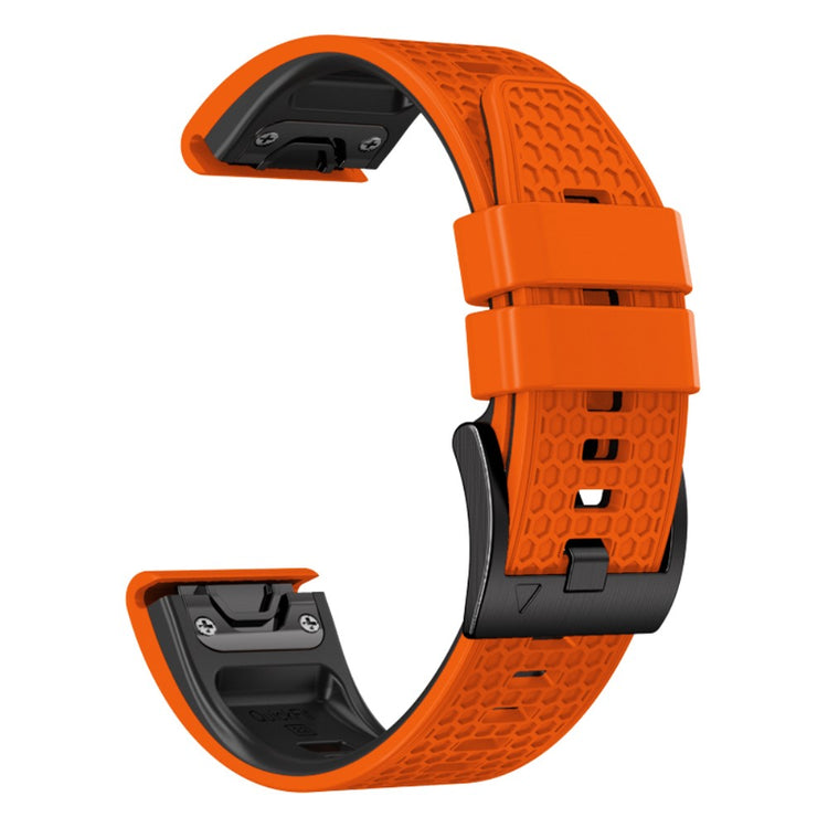 Super Fint Silikone Universal Rem passer til Smartwatch - Orange#serie_4