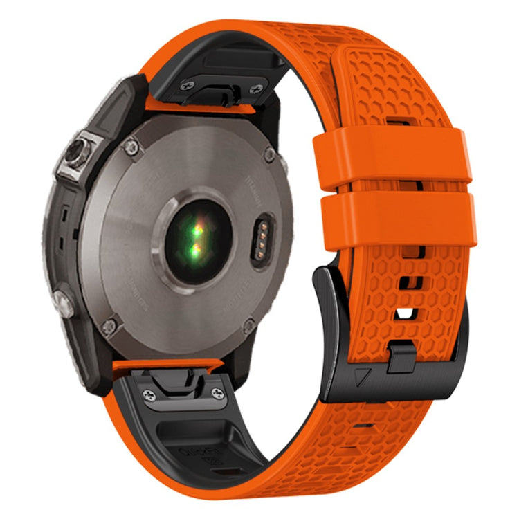 Super Fint Silikone Universal Rem passer til Smartwatch - Orange#serie_4
