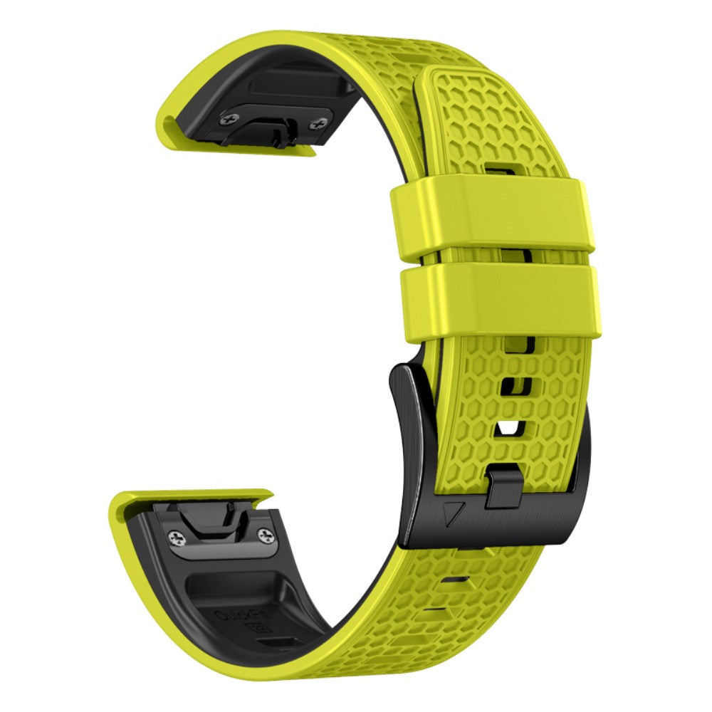 Super Fint Silikone Universal Rem passer til Smartwatch - Grøn#serie_8