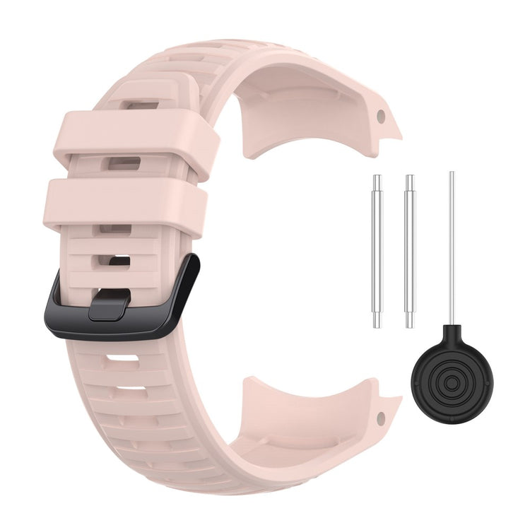 Vildt Smuk Metal Og Silikone Universal Rem passer til Smartwatch - Pink#serie_3