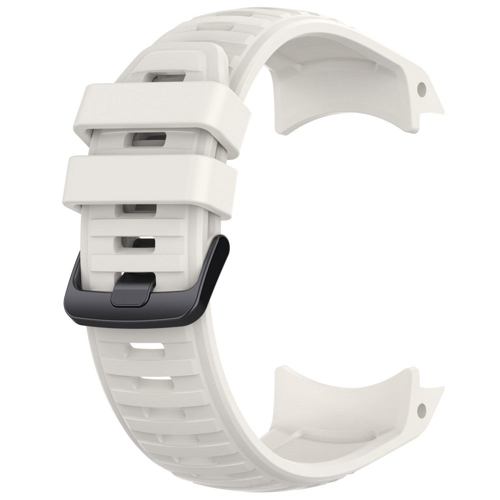 Vildt Smuk Metal Og Silikone Universal Rem passer til Smartwatch - Hvid#serie_6
